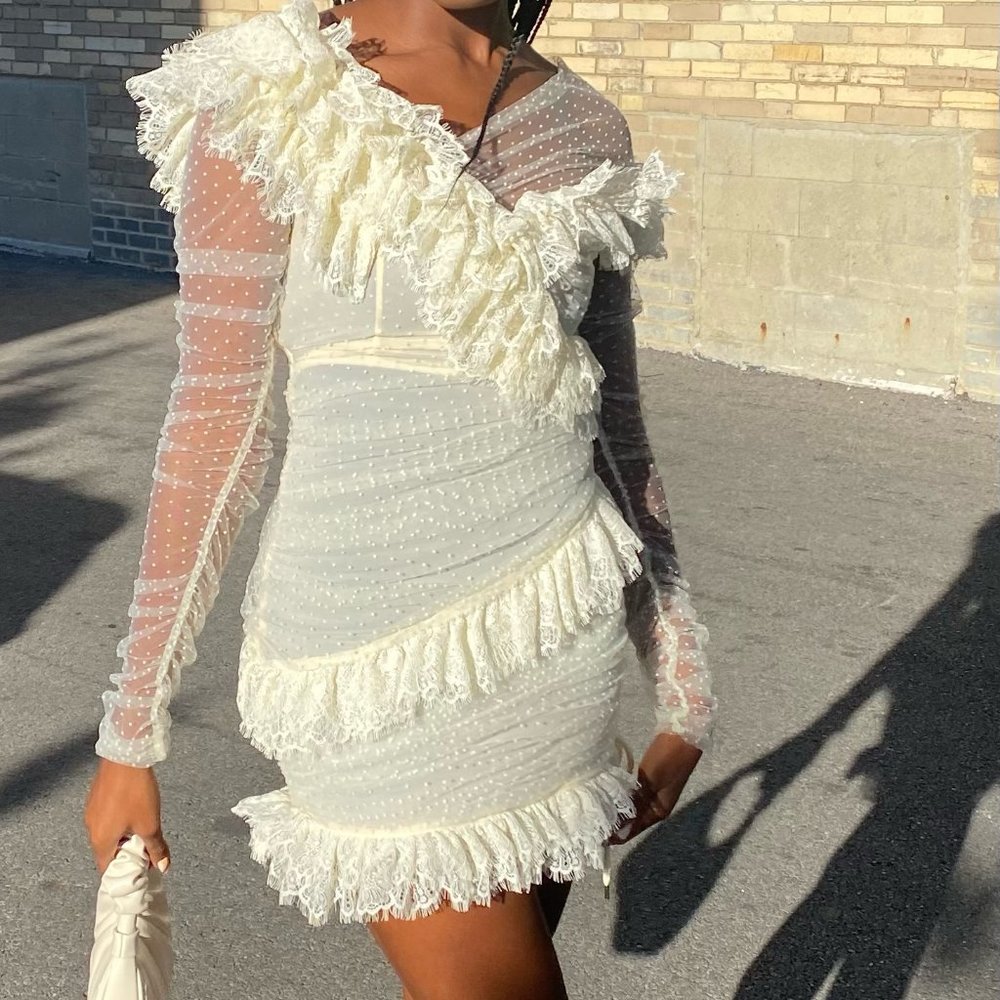 House of CB Sorrel Dress (Ivory)